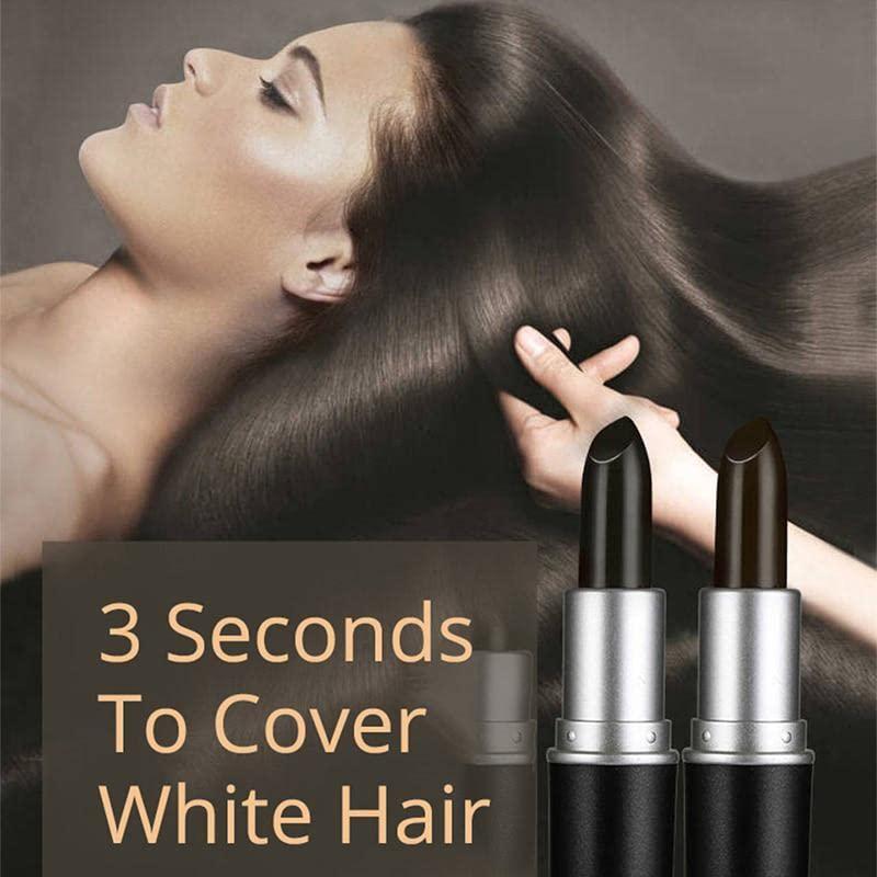 One-Time Hair dye Instant Gray Root Coverage Hair Color (Black)