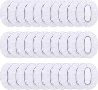 Clear Ear Protectors Waterproof Ear,Bathing Ear Cover Caps (100pcs)