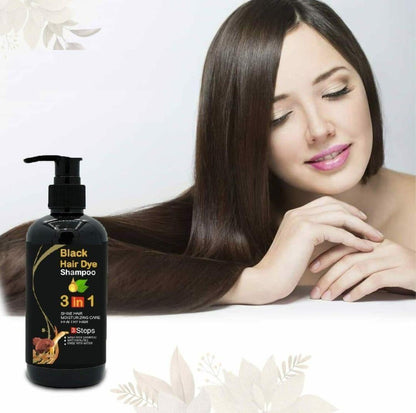 BLOSDREAM Black Hair Shampoo 3 in 1